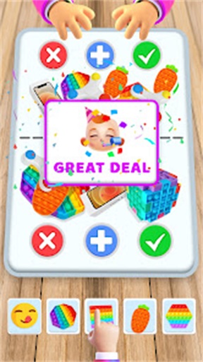 Fidget Toys Trading: Pop It 3D